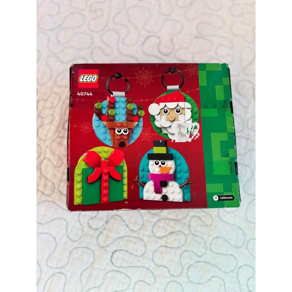 LEGO Christmas Ornament Selection‎ 40744 Building Toy 153 Pcs Santa Reindeer New